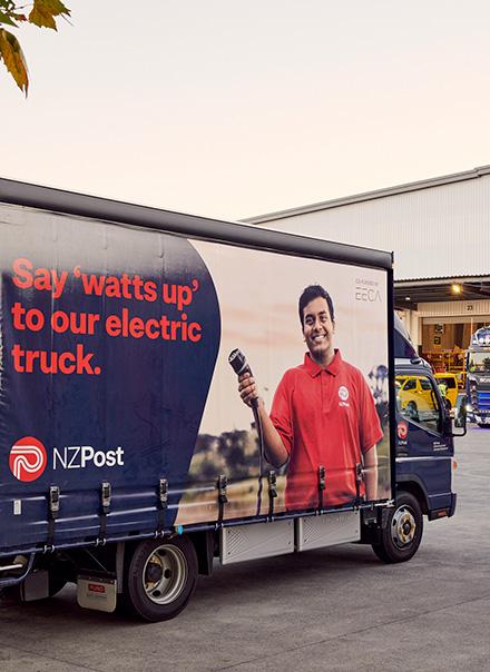 NZ Post EV truck